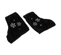 perfk 2 PCS Copertura a Rotelle, Pattinaggio Accessori, Nero-L