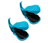 perfk 2 Pezzi Canna da Pesca Fissa con Palline Porta Attrezzi Cinghie di Protezione Elastiche compatte per l'organizzazione della Canna da Pesca per, Blu