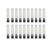 perfk 20 pezzi Supporto per punte da trapano Testa di rettifica Scatola di immagazzinaggio Accessori per frese Organizer portatile per punte da trapano, Nero
