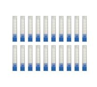 perfk 20 pezzi Supporto per punte da trapano Testa di rettifica Scatola di immagazzinaggio Accessori per frese Organizer portatile per punte da trapano, Blu