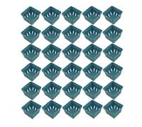 perfk 30 pezzi Cestini per bacche Contenitori per bacche Vassoio per frutta Cartapesta Mini cestini per la conservazione della frutta e della per il, Blu