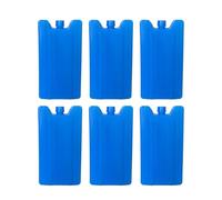 perfk 6 Pezzi di Ghiaccio per contenitori frigoriferi, Confezioni di Ghiaccio riutilizzabili a Prova di perdite, Confezioni di riutilizzabili per, 9 Cm X 3.8 Cm X 16.5