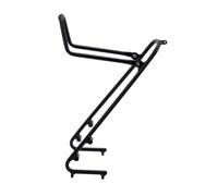 perfk Accessori per Borse Laterali Anteriori ribassate per Bicicletta, Forniture ad Alte Prestazioni in Lega di Alluminio, Nero