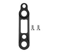 perfk Adattatore per Freno a Disco per Bici da Strada, sostituisce la Parte, la Manutenzione, la Riparazione, l'adattatore per Montaggio Pinza Freno a, Nero 5.2x1.2x1 Cm