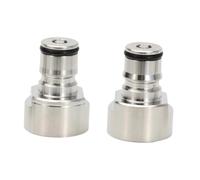 perfk Adattatori per accoppiatori di fusti con blocco a sfera, accessori di ricambio per la preparazione della birra, conversione a sgancio rapido robusta e, Presa di Corrente