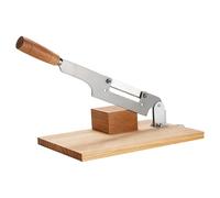 perfk Affettatrice manuale per riso, versatile, in legno di, facile da usare, professionale, per uso domestico, utensile da taglio, 26.3 Cm X 11.5 Cm