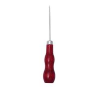 perfk Ago per cucire in pelle, cucitrice a mano compatta con manico in legno, strumento per graffiare le suole, progetto fai da te, lavorazione della pelle, Dritto 12.2 Cm