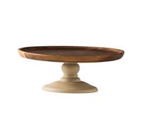 perfk Alzata per Torte, Piatto per Dessert E Caramelle, Spazioso Contenitore per Dolci per La Casa, Piatto Da Esposizione per Shower E Matrimoni, 26 Cm X 9.8 Cm