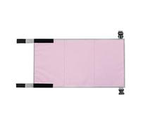 perfk Amaca per poggiapiedi dell'estensore del sedile dell'aeroplano per la maggior parte dei sedili dell'aeroplano Sdraiati sull'aereo, ROSA