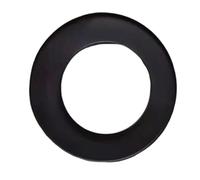 perfk Anello di finitura per tubo della stufa, accessorio per in ghisa resistente al calore, rosone per domestico per impieghi gravosi, anello, 10.5 Cm