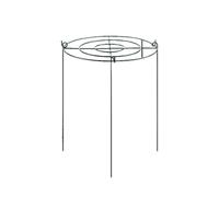 perfk Anello di supporto ai fiori, Braccia, attraverso i cerchi, in metallo, di rampicamento di palo per le piante da esterno, 30 Cmx45 Cm