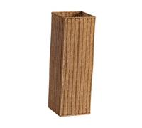 perfk Artificiale Rattan Umbrella Stand ombrello Porta di ombrello secchio per organizzatore moderno per appartamento per appartamento di mudroom, 58 Cmx20 Cmx20 Cm