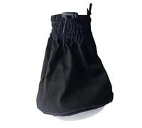 perfk Attaccamento calza diffusore asciugatrice per capelli acconciatura per capelli pieghevole facile da attaccare copertura universale per capelli, Mesh Argent