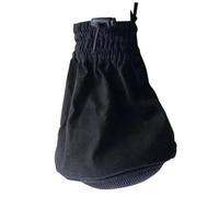 perfk Attaccamento calza diffusore asciugatrice per capelli acconciatura per capelli pieghevole facile da attaccare copertura universale per capelli, Maglia Nera