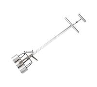 perfk Attrezzo per La Creazione di Blocchi, Manuale, Attrezzo per La Messa di Piantine, Leggero E Pratico con Impugnatura Ergonomica, Seminatrice, 6 Fori