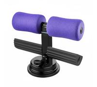 perfk Barra Allenamento Addominali Barra Esercizi Casa Macchina Addominali Supporto Sit Up Ventosa Sicura Piedi Schiuma Morbida Regolazione Pratica Adatta, Array, Viola