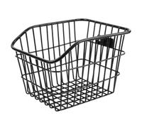 perfk Bicchiera in Bicicletta in Metallo Cestino Posteriore Cesto Cargo Accessori i per Cavalcare la Costruzione Robusta per Esterni