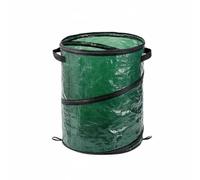 perfk Bidone Piegevole per Rifiuti da Esterno Contenitore Pieghevole in Materiale Telaio Resistente Manici per Trasporto Struttura Versatile per Raccolta, Pe SenzaCoperchioPiccolo