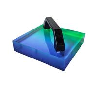 perfk Blocco di raffreddamento per vinile con maniglia Forniture per presse a caldo Versatile refrigeratore riutilizzabile per progetti di pressatura a