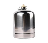 perfk Bombola di Gas da Campeggio Bombola di Carburante per Gas da Campeggio Bombola di Gas Pratica Portatile Ricaricabile Vuota per Barbecue da Cucina, 1.35 l