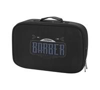 perfk Borsa da parrucchiere, organizer per riporre strumenti da barbiere professionali, borsa per strumenti da tao per capelli e pettini, Style C, M