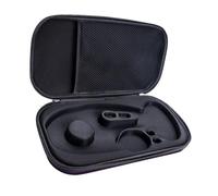 perfk Borsa da viaggio in custodia stetoscopica con tasca a maglie Eva Portable Borse Hard Organizer Storage Box per il Ringraziamento, Nero