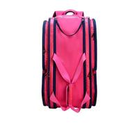 perfk Borsa per pickleball sacca da tennis che trasporta sacchetta per saperie a pallacini per sacca per saccheggia per la palestra per palestra da, Rosa Rossa