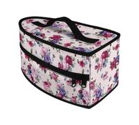 perfk Borsa portaferro per la maggior parte dei da stiro. Pratica e compatta borsa portaferro con manico e chiusura a cerniera per vacanze, interni ed, Rosa Rossa