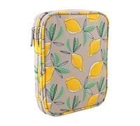 perfk Borsa portaoggetti per da maglia, uncinetti e organizer con chiusura a cerniera, robusta custodia multifunzionale vuota per il viaggio