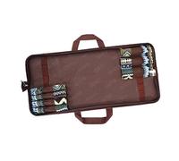 perfk Borsa Portaoggetti per Forchette da Barbecue, Borsa Portautensili per Arrostire, Pieghevole, Comoda, per Trasportare Spiedini da Barbecue, Borsa Porta, Tieni premuto 7 Forchetta