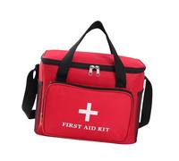 perfk Borsa Portaoggetti Vuota per Il, Multifunzionale, Resistente, Multitasche, per Emergenze, per Escursioni E Nautica, Rosso