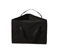 perfk Borsa Rigida per Appendere i Vestiti con Coperchio e Manici, Contenitore Leggero per Appendere i Vestiti, Scatola portaoggetti per Giocattoli e, Triangolo Nero