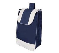 perfk Borse per La Spesa Pieghevole, Borsa Di Ricambio per Carrello Della Spesa Tessuto Oxford Impermeabile Con Tasche Laterali per Carrelli Pieghevoli, Carrelli Della Spesa, Stile e