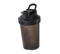 perfk Bottiglia per shaker sportivo Tazze per shaker Bottiglia per bevande a bocca grande Bottiglia per frullatore multiuso per frappè per acqua, caffè, nero