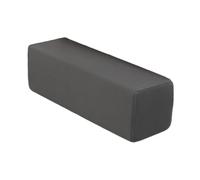 perfk Braccio laterale cuscino rettangolare rettangolare con cuscinetto rimovibile cuscino per cuscino per la casa di diva, Grigio Scuro