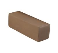 perfk Braccio laterale cuscino rettangolare rettangolare con cuscinetto rimovibile cuscino per cuscino per la casa di diva, Marrone