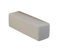 perfk Braccio laterale cuscino rettangolare rettangolare con cuscinetto rimovibile cuscino per cuscino per la casa di diva, Grigio Chiaro