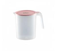 perfk Brocca per Bevande Brocca Casa Caraffa Acqua Brocca Succo Materiale Alimentare PP Funzione Filtrante Adatta a Riunioni Pranzi All'aperto Casa, Rosa, S