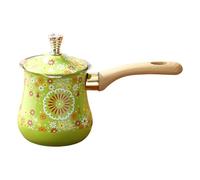 perfk Caffettiera turca, caffettiera, fornello a induzione, manico lungo in legno per picnic, bar, ristoranti, S