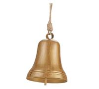perfk Campana di Natale Rustica in Iuta, Moderna, Multiuso, in Corda, da Appendere alla Parete, Decorativa per Porta, Fattoria, Cortile, Festival, Style G