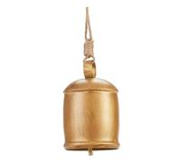 perfk Campana di Natale Rustica in Iuta, Moderna, Multiuso, in Corda, da Appendere alla Parete, Decorativa per Porta, Fattoria, Cortile, Festival, Style E