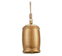 perfk Campana di Natale Rustica in Iuta, Moderna, Multiuso, in Corda, da Appendere alla Parete, Decorativa per Porta, Fattoria, Cortile, Festival, Style F