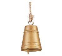 perfk Campana di Natale Rustica in Iuta, Moderna, Multiuso, in Corda, da Appendere alla Parete, Decorativa per Porta, Fattoria, Cortile, Festival, Style H