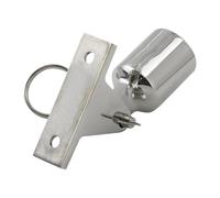 perfk Cerniere per Ponte, Accessorio con Tappo Scorrevole Superiore Singolo, Adatto per Tubi da 22 mm/25 mm, Facile da installare e sostituire, Parti per, per 25 Mm