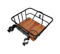 perfk Cestino per Biciclette Anteriore Cesto di stoccaggio in Bicicletta, assemblaggio Facile, Arredamento, portabicchieri da carichi di carico per