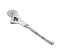 perfk Chiave inglese regolabile, chiave inglese multiuso, in acciaio, utensile manuale leggero per officina, uso professionale, garage, 10 Pollici