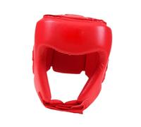 perfk Chiesa di Boxe Chiesa Sparring Gear Relectable Protector Attrezzatura Attrezzatura Capo di addestramento per del Casco per Gli Adulti, Rosso