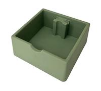 perfk Contenitore per fondi di caffè, pratico accessorio in silicone resistente, contenitore per fondi di caffè, per di caffè espresso per casa, bar, Verde
