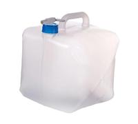 perfk Contenitore per l'acqua, con Coperchio e Maniglia, distributore di Bevande Multifunzione per Cucinare, Escursionismo, Campeggio, Blu, 20 Litri