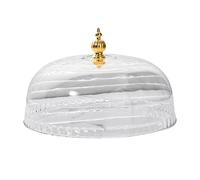 perfk Coperchio per torta trasparente, coperchio per torta riutilizzabile multiuso, per alimenti, copertura per dessert al burro per riunioni, feste, 23 Cm